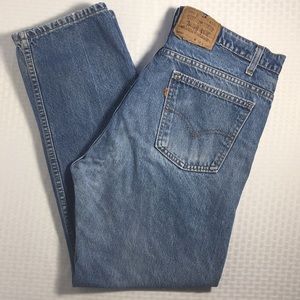 Vintage 80’s Levi’s 505 Orange Tab
